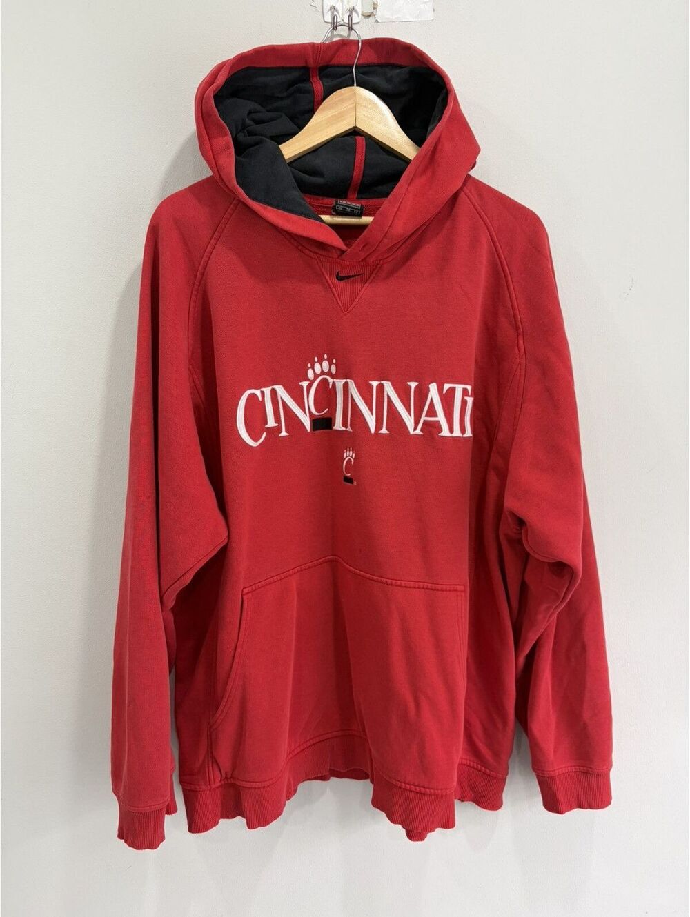 Vintage Cincinnati Nike Center Swoosh Hoodie Sweater